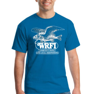 Classic Flying Fish Tee - Unisex Tee Shirt (Indigo)