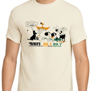 'Ears of Every Size' Tee - Unisex Tee Shirt (Cream) (Design by Emily Sanders Hopkins))